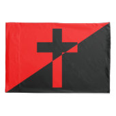 キリスト教社会主義・無政府主義（解放）国旗 枕カバー (裏面)