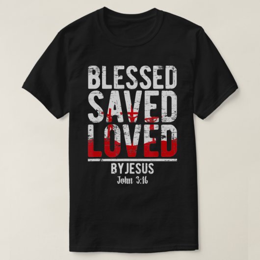 キリスト教祈りの言葉聖書聖書聖書聖書信義論文集 Tシャツ (デザイン正面)