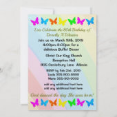 キリスト教第80誕生日招待状 招待状 (裏面)