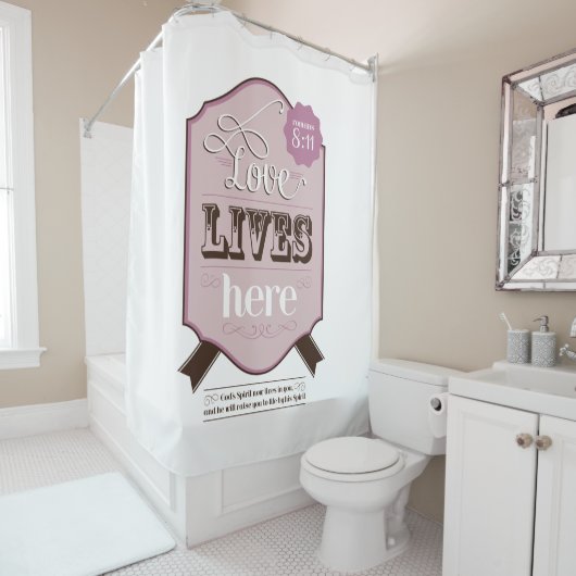 キリスト教聖なる書物、 経典バ結婚イブルの新しい家の贈り物S シャワーカーテン (インサイチュ)