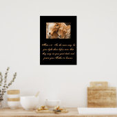 キリスト教聖なる書物、 経典マット5:16 ポスター (キッチン)