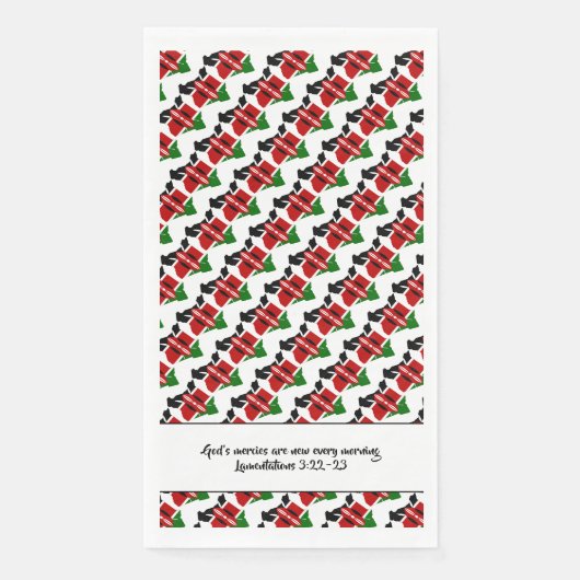 キリスト教聖なる書物、 経典付きケニア国旗 (正面)