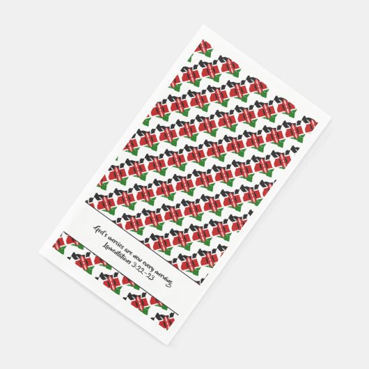 キリスト教聖なる書物、 経典付きケニア国旗 (コーナー)