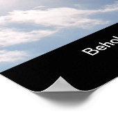 キリスト教聖書のポスター。マタイ6:26 ポスター (角)