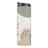 キリスト教聖書モダン詩ボホ感動的語  タンブラー (回転右)