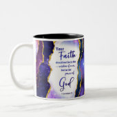 キリスト教聖書二音コーヒーマグ ツートーンマグカップ (左)