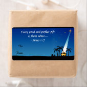 キリスト教聖書聖句クリスマスプレゼントラベルラベル ラベル (インサイチュ)