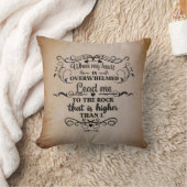 キリスト教聖書聖句ハートが圧倒される クッション (ブランケット)