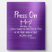 キリスト教聖書聖句引用文 フォトプラーク (正面)