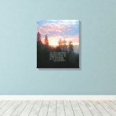 キリスト教聖書聖句聖なる書物、 経典創造論 キャンバスプリント (インサイチュ (ウッドフロア))