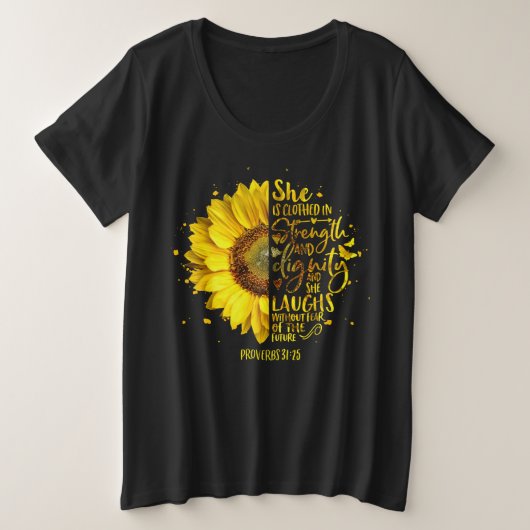 キリスト教聖書聖句聖なる書物、 経典宗教 プラスサイズTシャツ (デザイン正面)