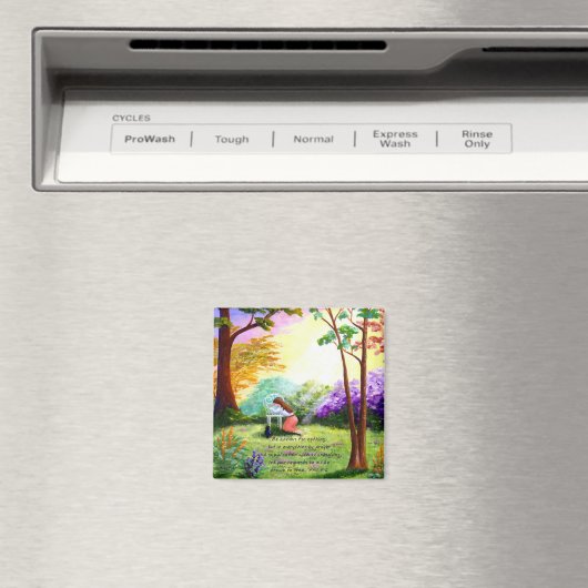 キリスト教聖書聖句聖なる書物、 経典祈りの言葉創造論 マグネット (インサイチュ (食洗機))