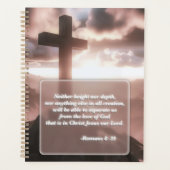 キリスト教聖書聖句金ゴールドスパイラルプランナー プランナー手帳 (正面)