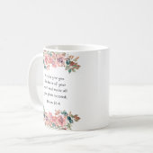 キリスト教聖書聖句 コーヒーマグカップ (正面左)