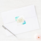 キリスト教聖書聖句 スクエアシール (封筒)