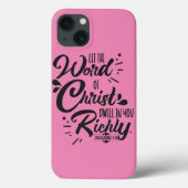 キリスト教聖書聖句 Case-Mate iPhoneケース (裏面)