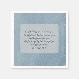 キリスト教聖書聖歌芸術 スタンダードカクテルナプキン