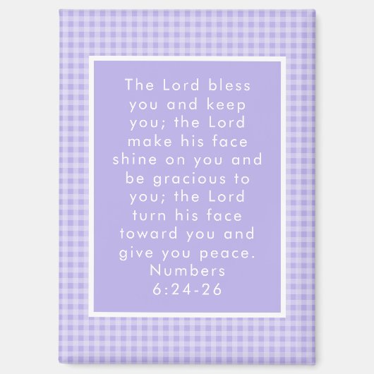 キリスト教聖書聖歌芸術 マグネット (正面)