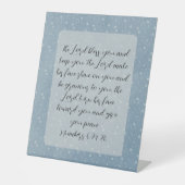 キリスト教聖書聖歌芸術 台座サイン (正面)