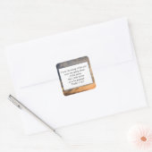 キリスト教聖書詩篇 スクエアシール (封筒)