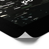 キリスト教肯定引用文と対応する聖書 ポスター (角)