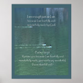 キリスト教肯定引用文と対応する聖書 ポスター (正面)