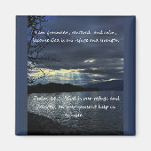 キリスト教肯定引用文と対応する聖書 マグネット (正面)