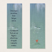 キリスト教肯定引用文&聖なる書物、 経典BookMark (正面&裏面)