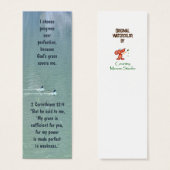 キリスト教肯定引用文&聖なる書物、 経典BookMark (正面&裏面)