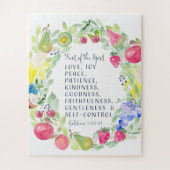 キリスト教芸術の精神の果実 ジグソーパズル (縦)