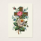 キリスト教葬儀記念聖なる書物、 経典祈りの言葉カード (正面)