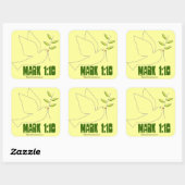 キリスト教記号 スクエアシール (シート)