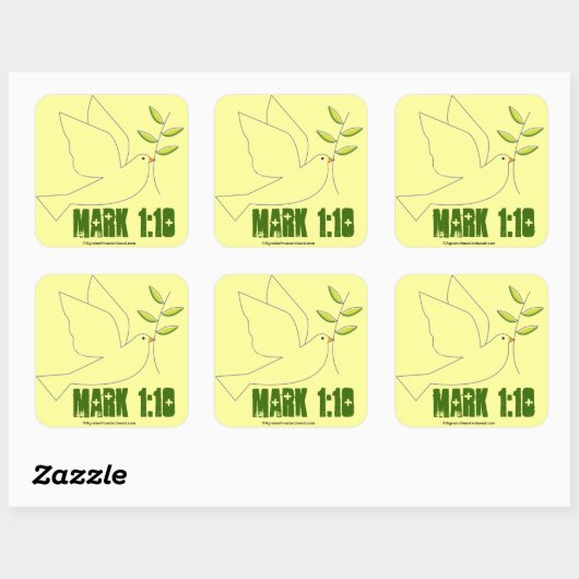 キリスト教記号 スクエアシール (シート)