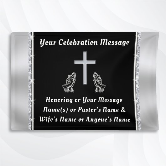 キリスト教記念日のための教会装飾 横断幕