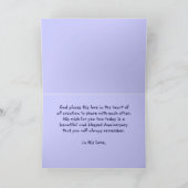 キリスト教記念日カード カード (内部)