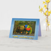 キリスト教記念日カード カード (黄色い花)