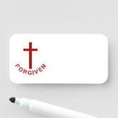 キリスト教許された赤十字教会のイベント 名札 (インサイチュ)