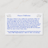 キリスト教証人名刺 名刺 (裏面)