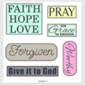 キリスト教語束 シール (シート)