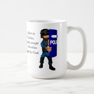 キリスト教警察 コーヒーマグカップ