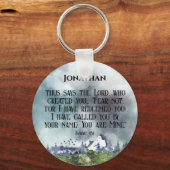 キリスト教賛美保護の聖句 キーホルダー (正面)