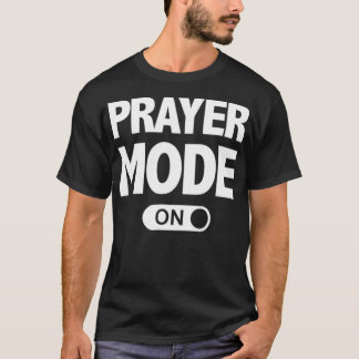 キリスト教賛美礼拝の祈りの言葉様式 Tシャツ
