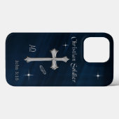 キリスト教軍人 Case-Mate iPhoneケース (裏面 (横))