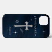 キリスト教軍人 Case-Mate iPhoneケース (裏面 (横))