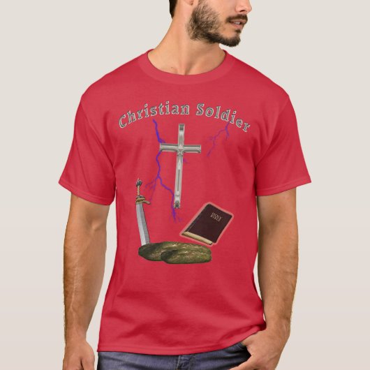 キリスト教軍人Tシャツ Tシャツ (正面)