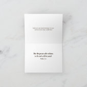 キリスト教軍兵士ブートキャンプ·カデットに耐える カード (内部)