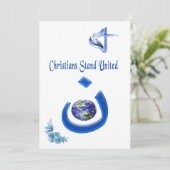 キリスト教連帯 シーズンカード (スタンド正面)