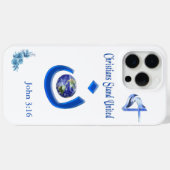 キリスト教連帯 Case-Mate iPhoneケース (裏面 (横))