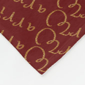 キリスト教預言戦士祈りの言葉 フリースブランケット (角)