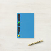 キリスト教預言的スピリチュアル戦争の克服 ポストイット (デスク上)